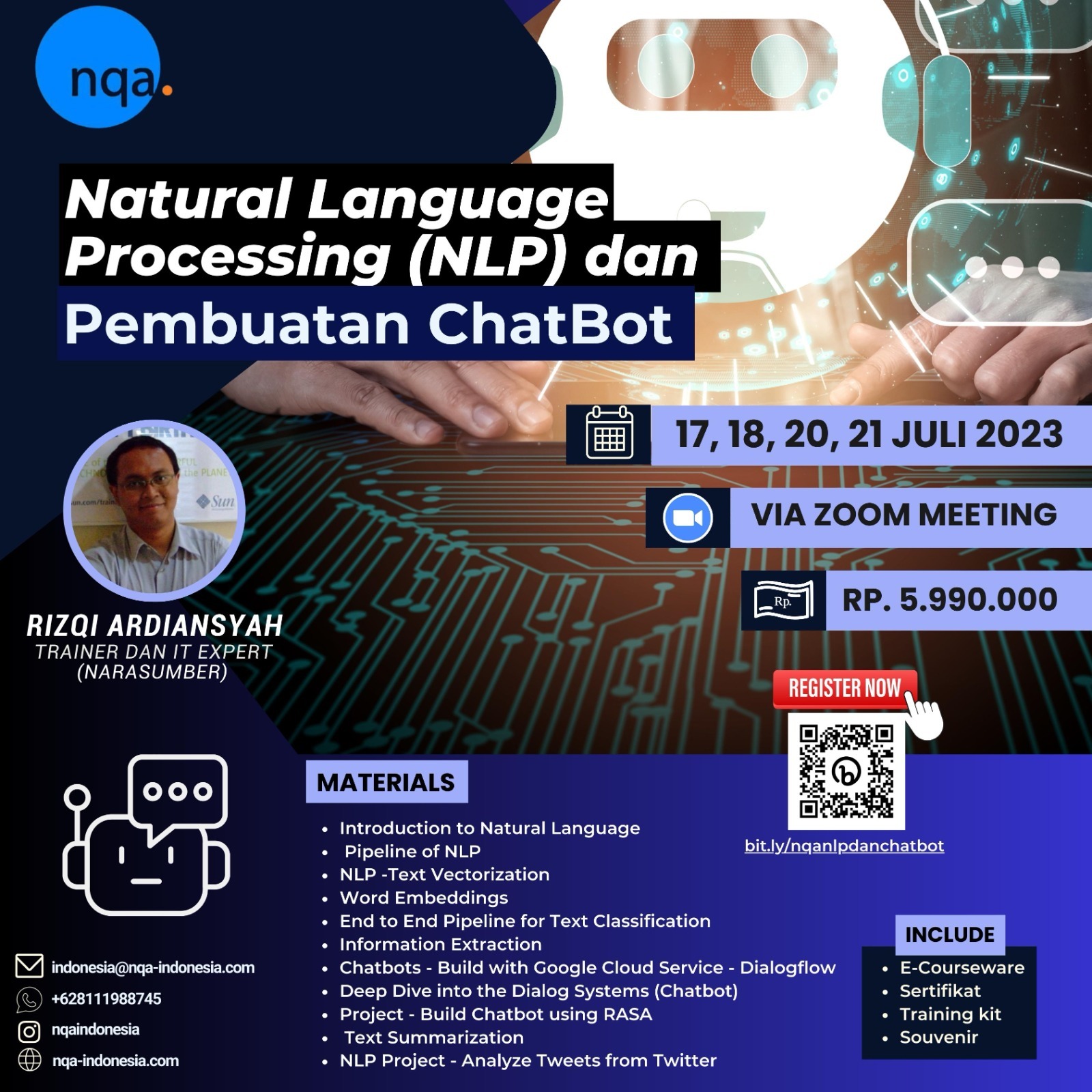 Natural Language Processing (NLP) dan Pembuatan ChatBot