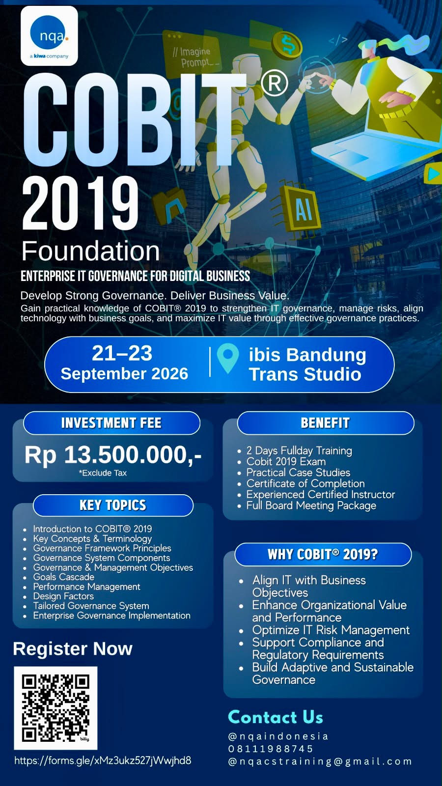 COBIT®️2019 Foundation Training