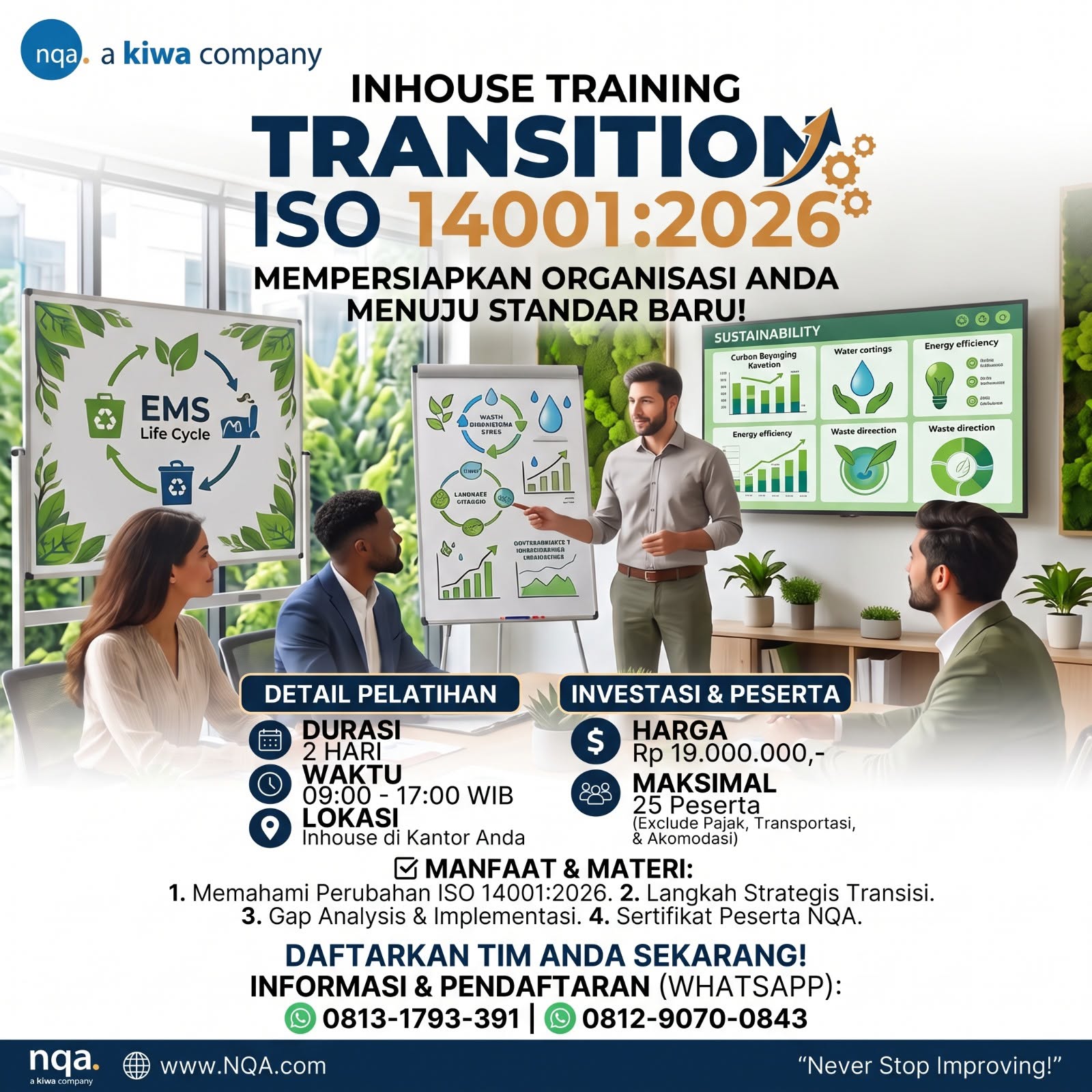 Persiapkan Organisasi Anda Menuju Standar Baru: ISO 14001:2026